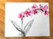 Original art for sale at UGallery.com | Orchids 2 by Karin Johannesson | $500 | watercolor painting | 24' h x 29.5' w | thumbnail 2
