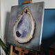 Original art for sale at UGallery.com | Gulf Oyster Shell by Kristine Kainer | $1,325 | oil painting | 24' h x 24' w | thumbnail 2