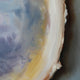 Original art for sale at UGallery.com | Gulf Oyster Shell by Kristine Kainer | $1,325 | oil painting | 24' h x 24' w | thumbnail 4