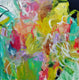 Original art for sale at UGallery.com | Parkside Watermelon by Autumn Rose | $1,175 | mixed media artwork | 36' h x 36' w | thumbnail 1