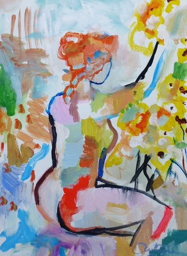 A Hippie in the Garden by Autumn Rose |  Artwork Main Image 