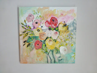 Original art for sale at UGallery.com | Jardin de Paris by Autumn Rose | $525 | acrylic painting | 20' h x 20' w | photo 3