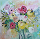 Original art for sale at UGallery.com | Jardin de Paris by Autumn Rose | $525 | acrylic painting | 20' h x 20' w | thumbnail 1