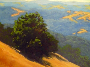 Original art for sale at UGallery.com | Summer Hills by Steven Guy Bilodeau | $925 | oil painting | 24' h x 24' w | photo 2