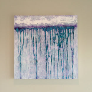 Original art for sale at UGallery.com | Partly Cloudy by Pat Forbes | $475 | acrylic painting | 20' h x 20' w | photo 4