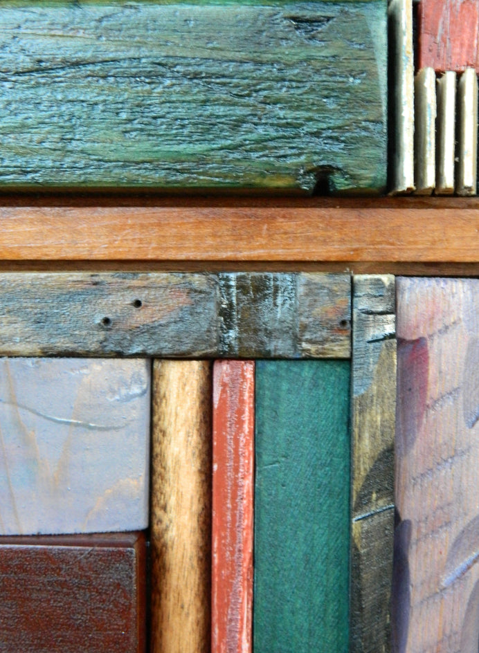 Abide by Heather Patterson |  Side View of Artwork 
