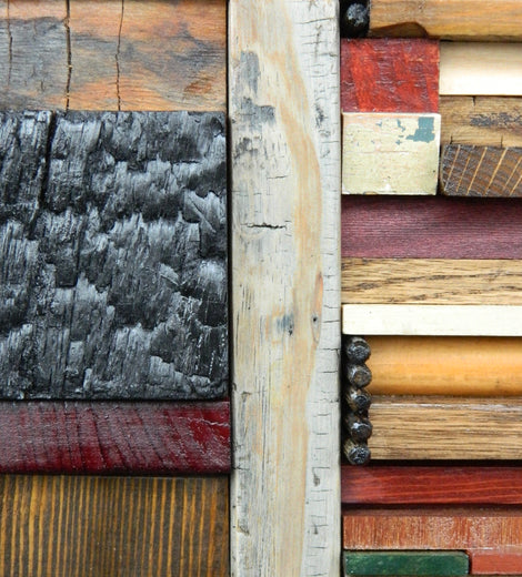 Everything Belongs by Heather Patterson |  Side View of Artwork 