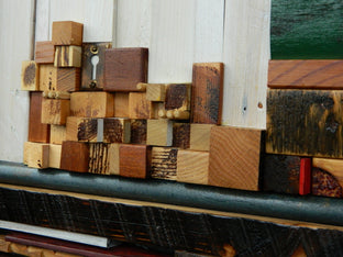Supply & Demand by Heather Patterson |  Side View of Artwork 