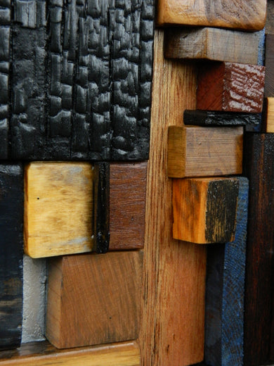 The Balance of Things by Heather Patterson |  Side View of Artwork 