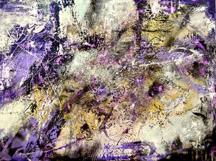 Original art for sale at UGallery.com | Deep Purple by DL Watson | $3,600 | acrylic painting | 36' h x 48' w | photo 1