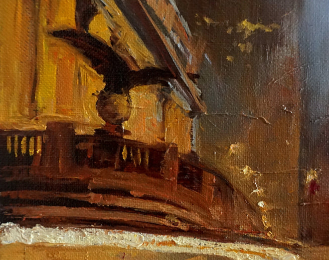 Rainy Night in Manhattan II by Jonelle Summerfield |  Context View of Artwork 