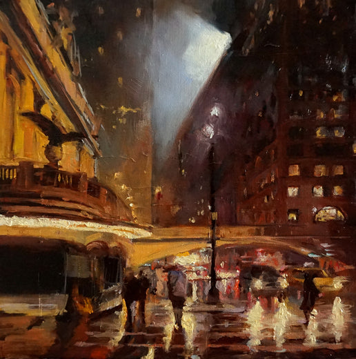 Rainy Night in Manhattan II by Jonelle Summerfield |  Artwork Main Image 