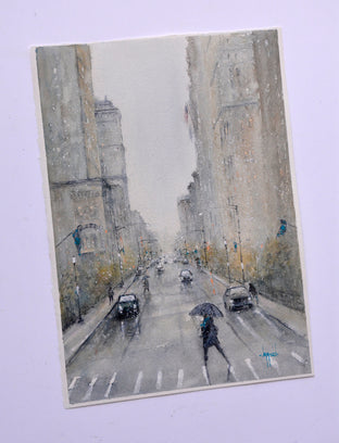 Rain Changing to Snow by Judy Mudd |  Context View of Artwork 