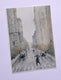 Original art for sale at UGallery.com | Rain Changing to Snow by Judy Mudd | $500 | watercolor painting | 15' h x 11' w | thumbnail 3