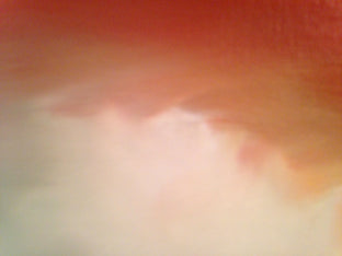 Original art for sale at UGallery.com | Red Sky Beach by Nancy Hughes Miller | $1,675 | oil painting | 36' h x 36' w | photo 4