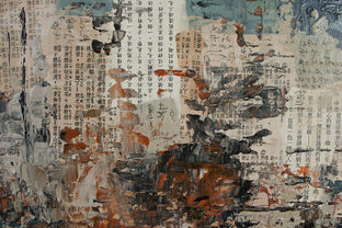 Return Engagement - Stone City Series by Patricia Oblack |   Closeup View of Artwork 