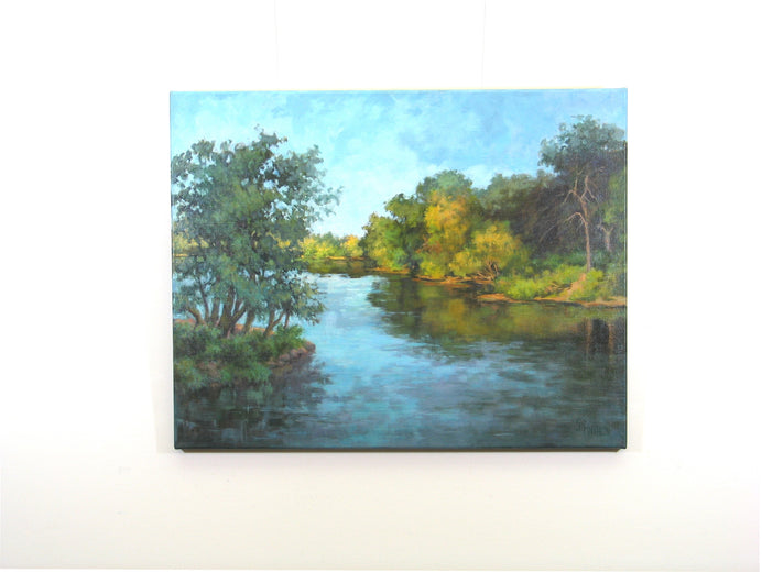 River Sanctuary by Suzanne Massion |  Context View of Artwork 