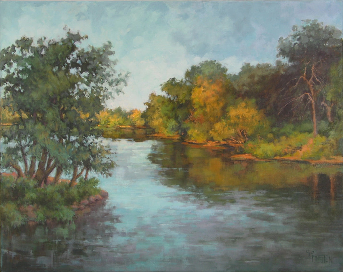 River Sanctuary by Suzanne Massion |  Artwork Main Image 