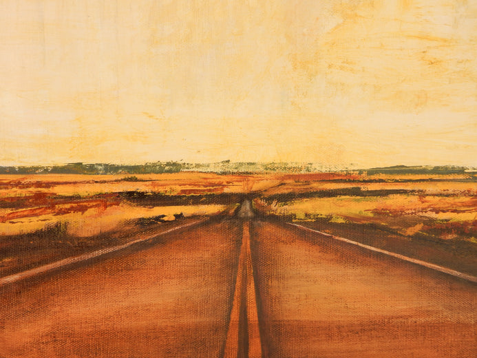 Road Trip VIII by Mandy Main |   Closeup View of Artwork 