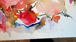Original art for sale at UGallery.com | Gardenia VII by Karin Johannesson | $300 | watercolor painting | 14' h x 11' w | photo 3