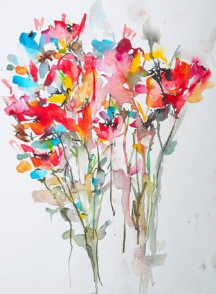 Daylily Bouquet by Karin Johannesson |  Artwork Main Image 