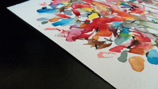 Daylily Bouquet by Karin Johannesson |  Side View of Artwork 