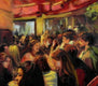 Original art for sale at UGallery.com | Saint Germain at Night II by Jonelle Summerfield | $700 | oil painting | 16' h x 12' w | thumbnail 4