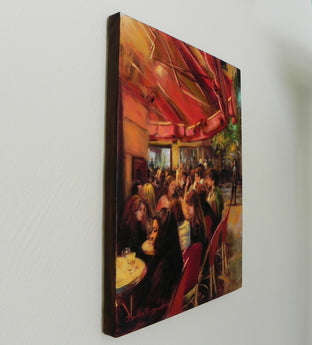 Saint Germain at Night II by Jonelle Summerfield |  Side View of Artwork 