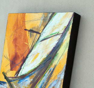 Original art for sale at UGallery.com | Sail Away III by Sharon Sieben | $375 | oil painting | 18' h x 12' w | photo 4