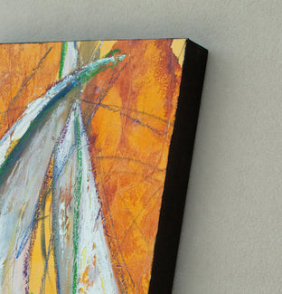 Original art for sale at UGallery.com | Sail Away IV by Sharon Sieben | $375 | oil painting | 18' h x 12' w | photo 4