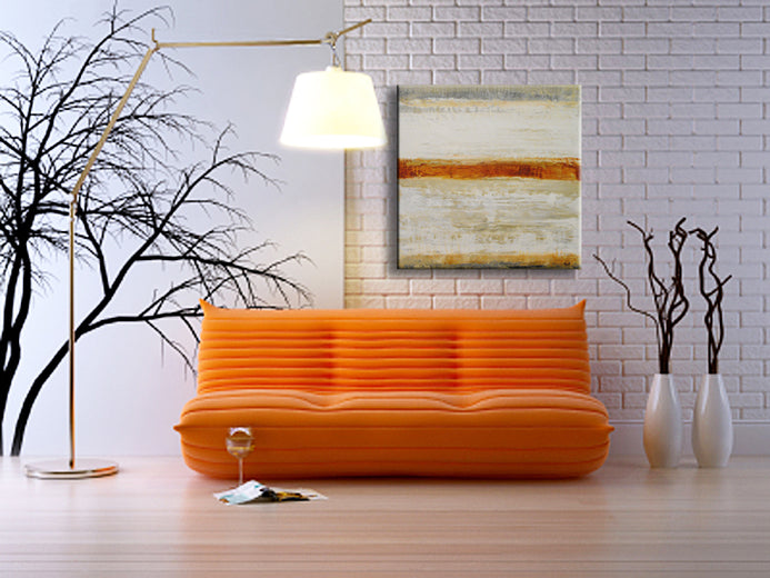 Sand Clay by Lisa Carney |  Side View of Artwork 