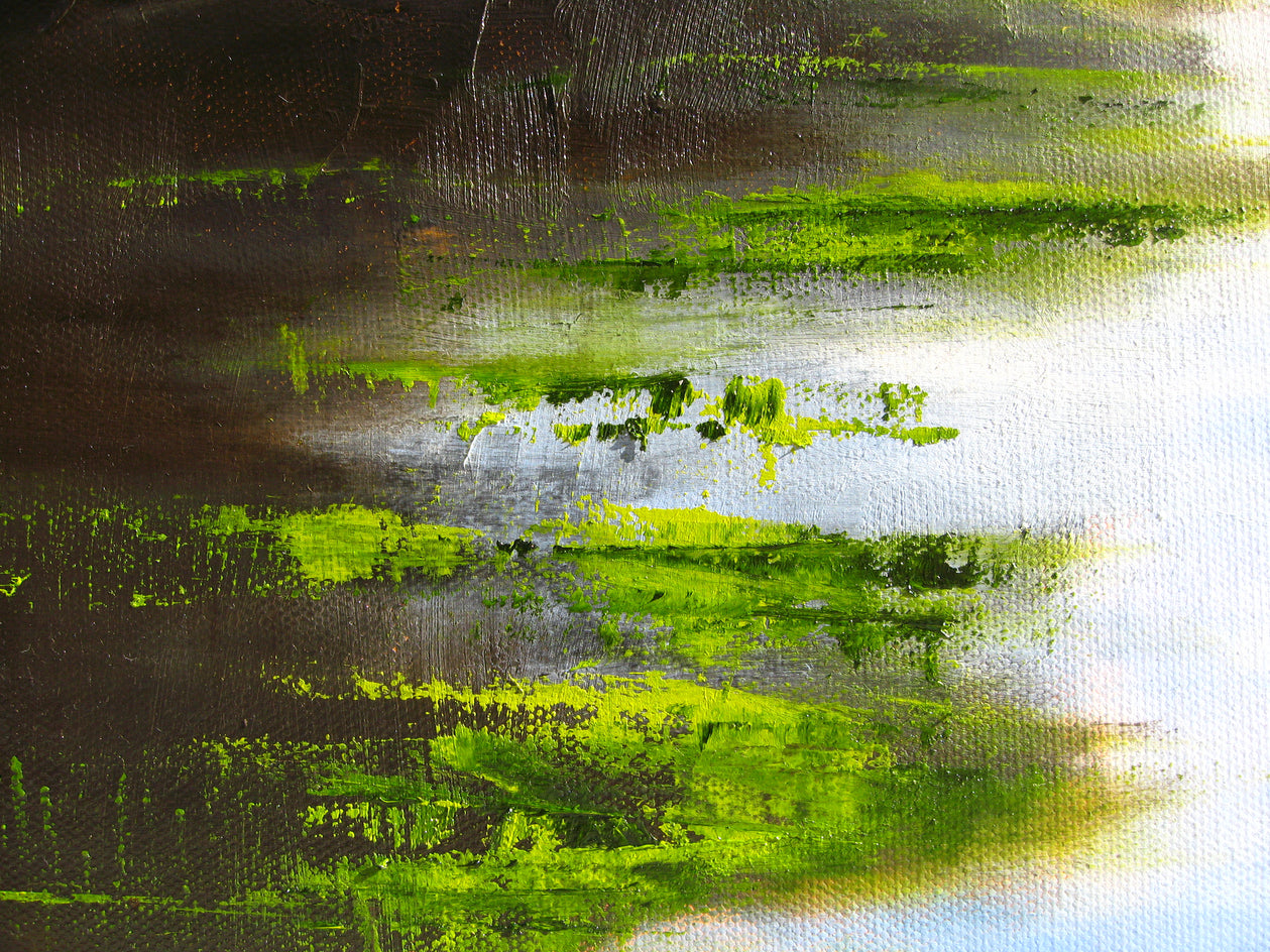 Sanctuary VII by Mandy Main |  Side View of Artwork 