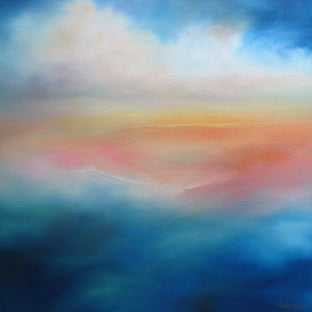 Original art for sale at UGallery.com | Sea Moods I by Nancy Hughes Miller | $900 | oil painting | 24' h x 24' w | photo 1