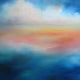 Original art for sale at UGallery.com | Sea Moods I by Nancy Hughes Miller | $900 | oil painting | 24' h x 24' w | thumbnail 1