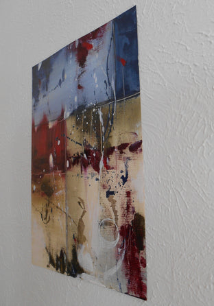 Original art for sale at UGallery.com | Shade of January by Cynthia Ligeros | $225 | oil painting | 12' h x 9' w | photo 2