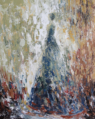 Original art for sale at UGallery.com | Sheer and Pure by Naoko Paluszak | $975 | oil painting | 20' h x 16' w | photo 1