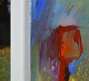 Ethereal Abstraction Series 11 by Patrick O’Boyle |  Side View of Artwork 