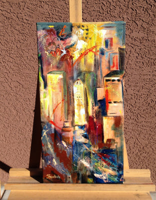 Skyline VI by Sharon Sieben |  Context View of Artwork 