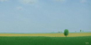 Original art for sale at UGallery.com | A Slice of the Country by Sharon France | $2,025 | acrylic painting | 12' h x 36' w | photo 3