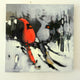 Original art for sale at UGallery.com | Snowbirds by Mary Pratt | $675 | oil painting | 20' h x 20' w | thumbnail 3