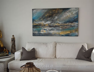 Indigo Night by DL Watson |  Context View of Artwork 