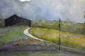 Original art for sale at UGallery.com | Sunset Mist by Judy Mudd | $450 | watercolor painting | 12' h x 16' w | thumbnail 4