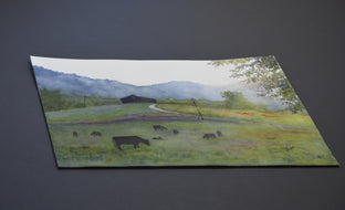 Sunset Mist by Judy Mudd |  Context View of Artwork 