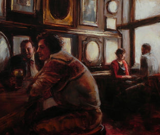 Original art for sale at UGallery.com | The Long Hall by Jonelle Summerfield | $650 | oil painting | 16' h x 12' w | photo 4