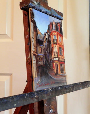 Original art for sale at UGallery.com | Trouville Alley by Jonelle Summerfield | $250 | oil painting | 8' h x 6' w | photo 4