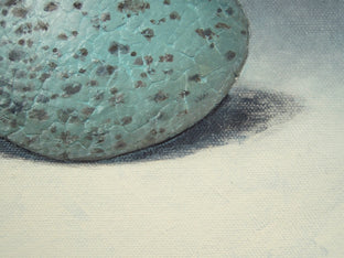Original art for sale at UGallery.com | The Bird Waits in the Egg #3 by Jennifer Ross | $350 | mixed media artwork | 10' h x 10' w | photo 4