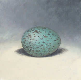 Original art for sale at UGallery.com | The Bird Waits in the Egg #3 by Jennifer Ross | $350 | mixed media artwork | 10' h x 10' w | photo 1