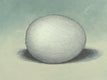 Original art for sale at UGallery.com | The Bird Waits in the Egg #5 by Jennifer Ross | $350 | mixed media artwork | 10' h x 10' w | thumbnail 4