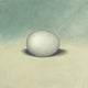 Original art for sale at UGallery.com | The Bird Waits in the Egg #5 by Jennifer Ross | $350 | mixed media artwork | 10' h x 10' w | thumbnail 1