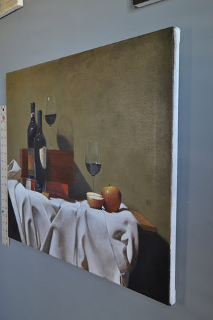 The Sommelier by Christopher Garvey |   Closeup View of Artwork 